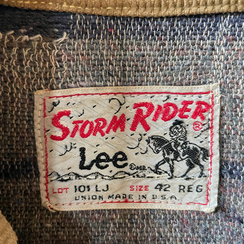 70’s Lee Blanket Lined Storm Rider - Large