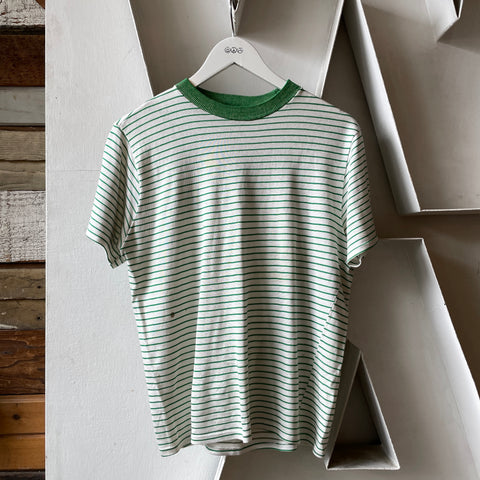 60’s Striped Jersey Tee - Small