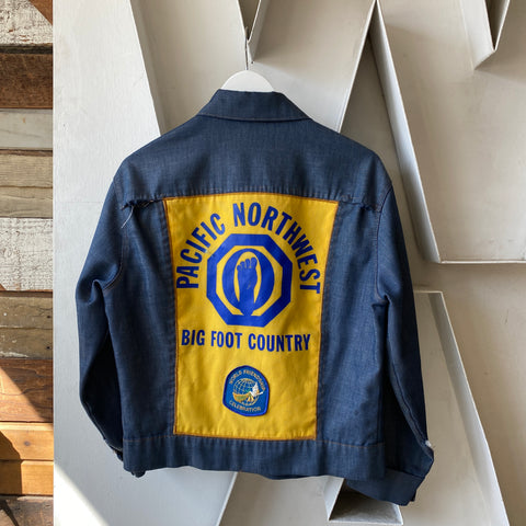 70's Pleated Penney’s Jacket - Medium