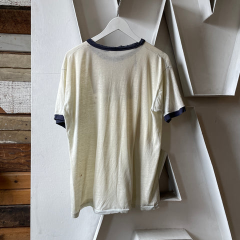 70’s Thrashed Oregon Ringer - Large
