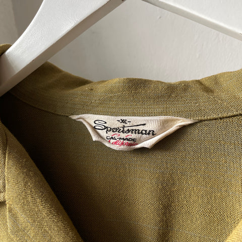 60’s Sportsman Loop Collar Shirt - XL