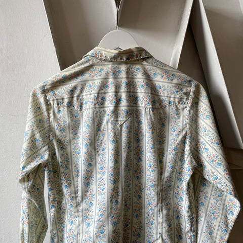 60’s Ten-Tex Ruffled Western Shirt - XS