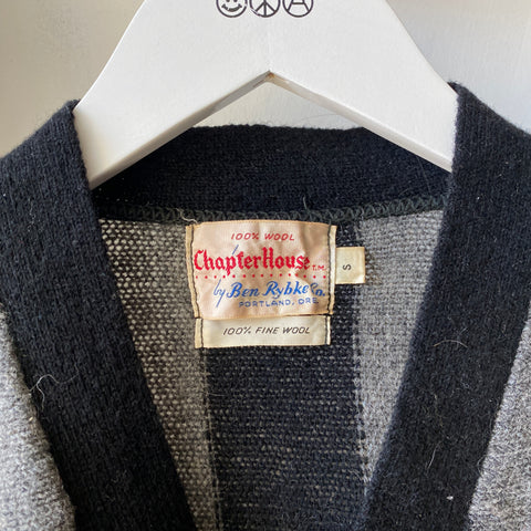 60's Wool Cardigan - Small