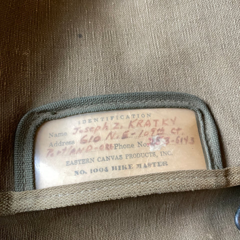 40’s Military Backpack - OS