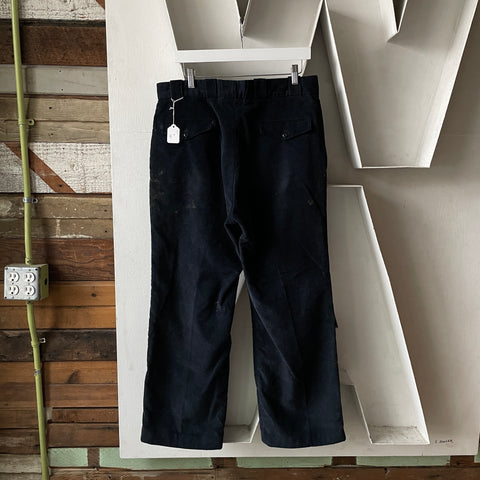70’s Lined Corduroy Trousers - 34” x 28”