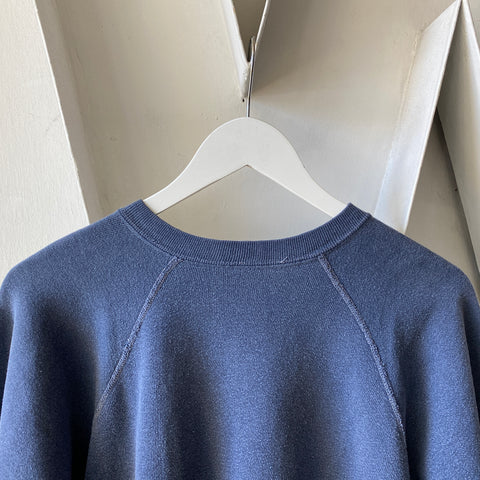 60's Champion Running Man Raglan Sweatshirt - Small