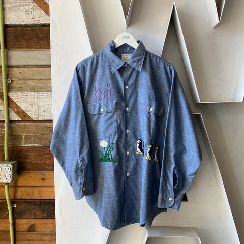70's Moose Breath Chambray - XL