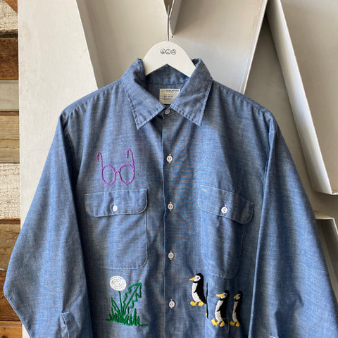 70's Moose Breath Chambray - XL