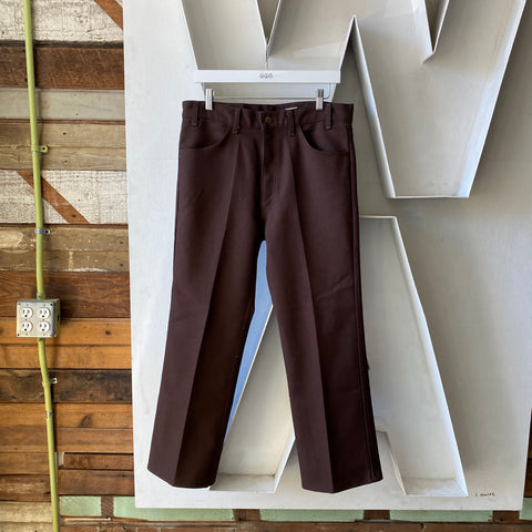 80's Levis Poly Trousers - 34” x 28”