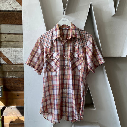 80's Levi's Pearl Snap - Medium