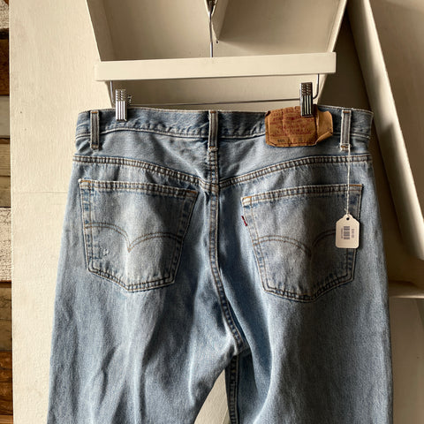 90’s Levi’s 501 Denim - 36” x 31”