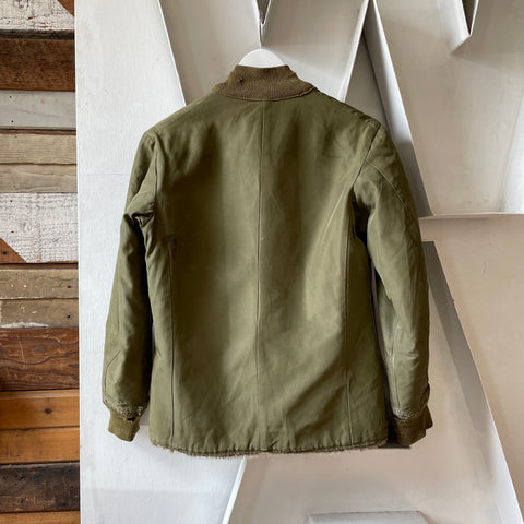 WWII Field, Pile O.D. Liner Jacket - Small