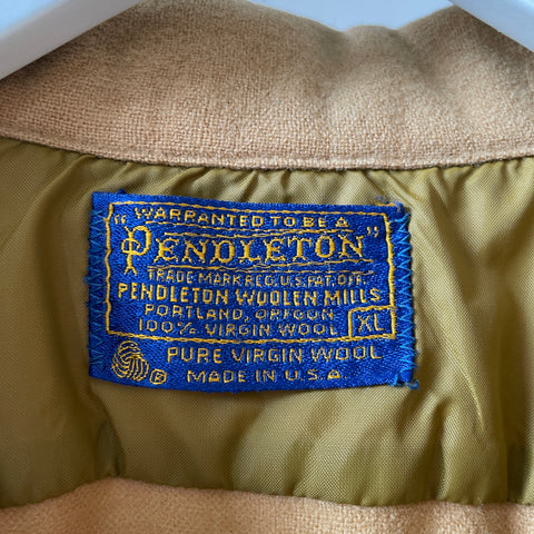 70’s Pendleton Wool Loop Collar - XL