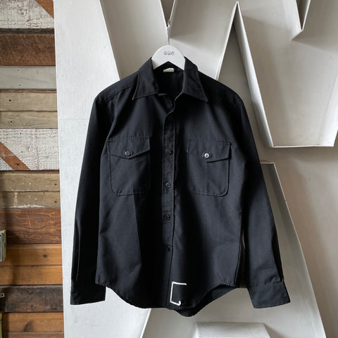 80’s Naval Button-Up - Medium