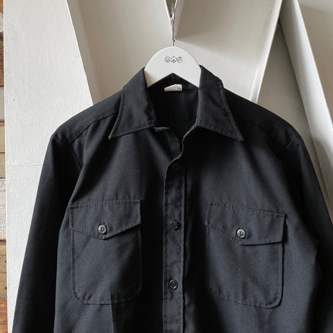 80’s Naval Button-Up - Medium