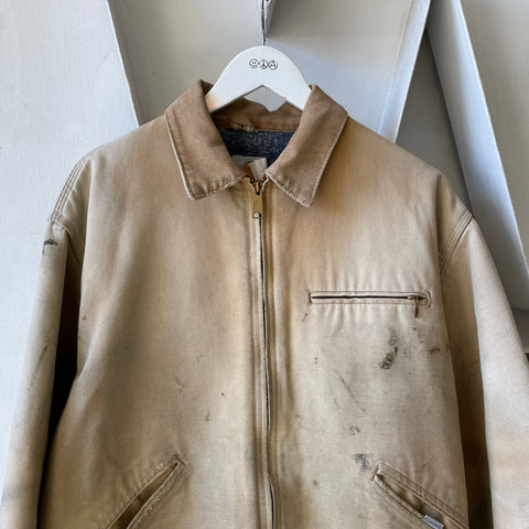 80’s Thrashed Carhartt Detroit Jacket - Large