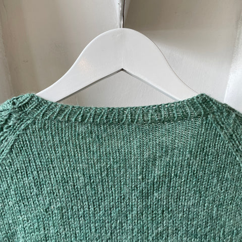 60’s Wool Zip Sweater - Medium