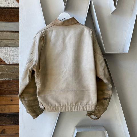 80’s Thrashed Carhartt Detroit Jacket - Large