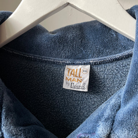70’s Velvet Pullover Rugby - XXL