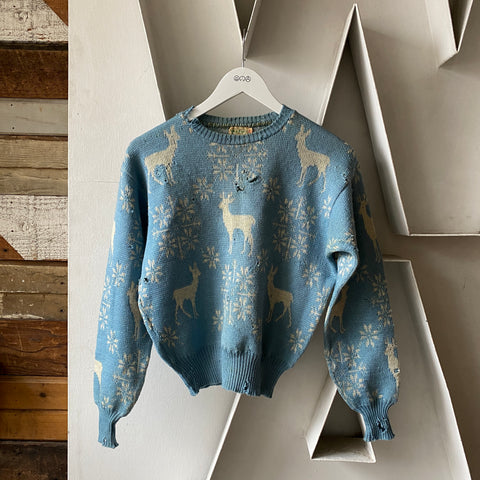 40's Novelty Sweater - Medium
