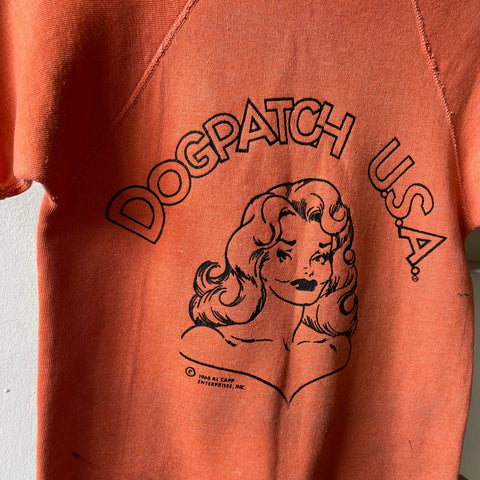 60’s Dogpatch Short Sleeve Sweatshirt - XS