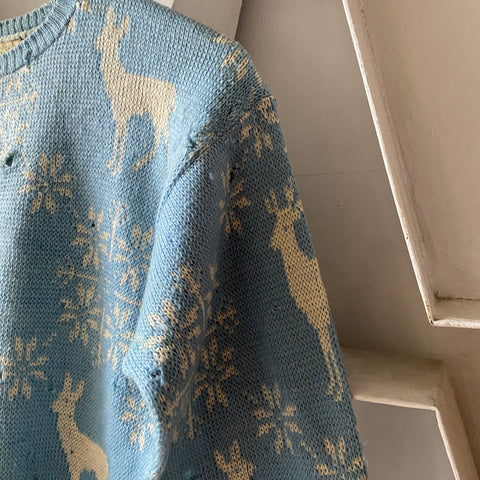 40's Novelty Sweater - Medium