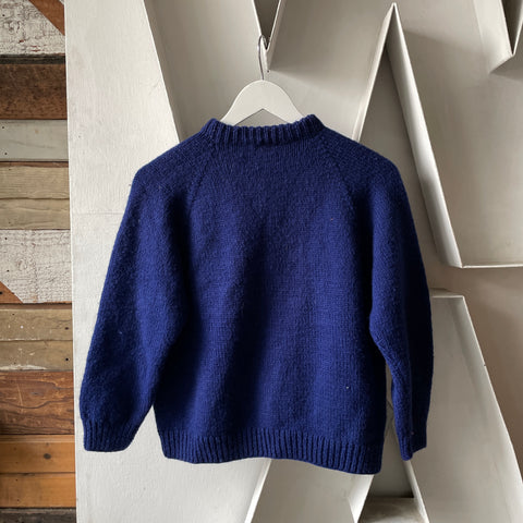 70’s Esther Made Knit Cardigan - Small