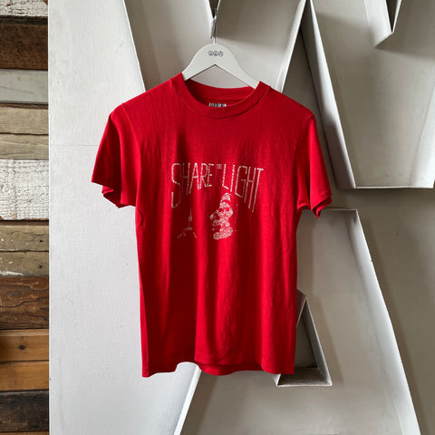 70’s Hanes Share The Light Tee - Medium