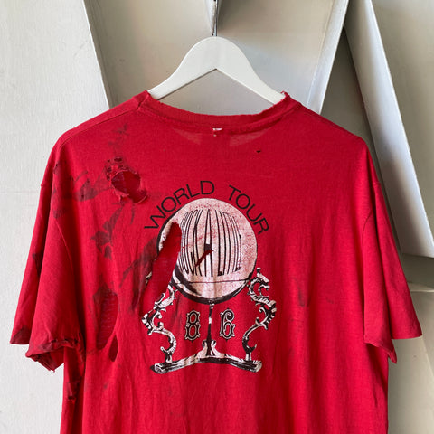 80’s Thrashed Stevie Nicks Tour Tee - Medium