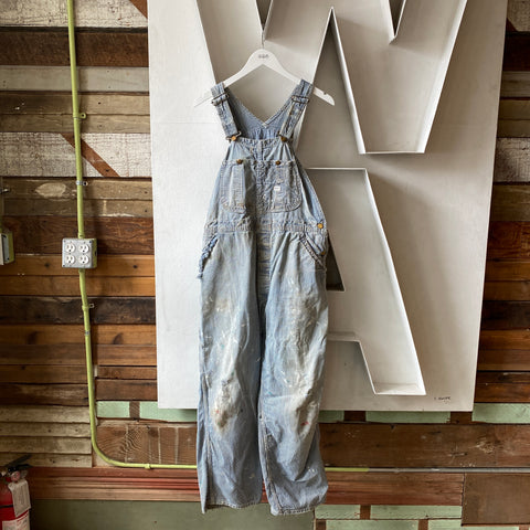 70's Lee Hickory Overalls - Small
