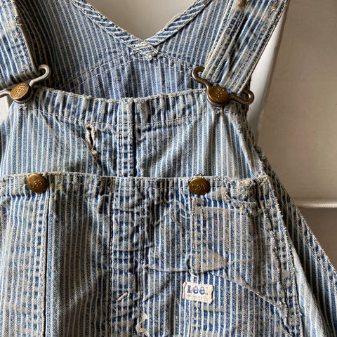 70's Lee Hickory Overalls - Small