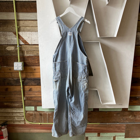 70's Lee Hickory Overalls - Small