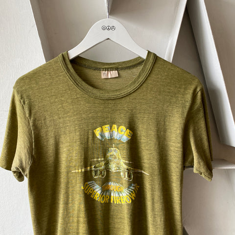 80’s Peace Tee - Medium