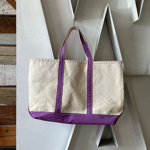 90’s Lilac Boat-N-Tote - Large