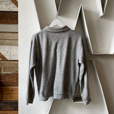 60’s Heather Zip Sweat - XL