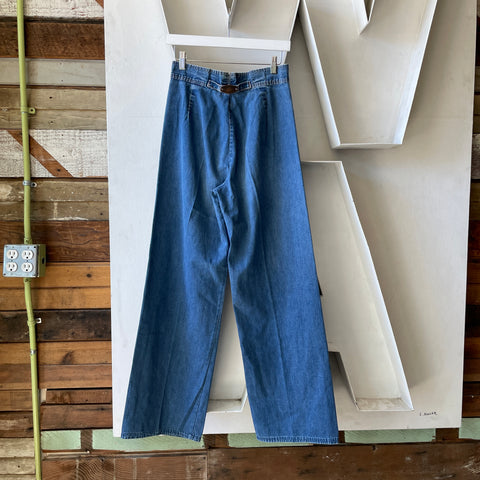 70’s Levi’s Wide Leg Denim Pants - 27” x 30.5”