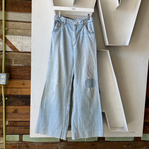 80’s Brand New Generation Thrashed Flares - 26” x 30”