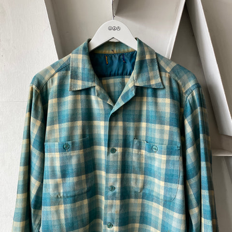 70's Snipped Pendleton - Large
