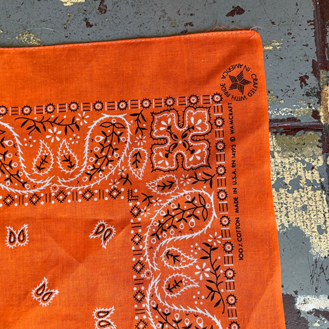 90’s Orange Bandana - OS