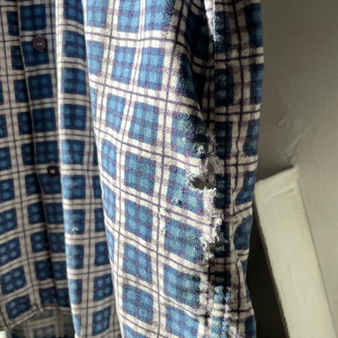 70’s Murray Flannel Button-Up - Medium