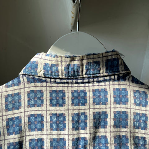70’s Murray Flannel Button-Up - Medium