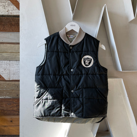 80’s Raiders Vest - XS