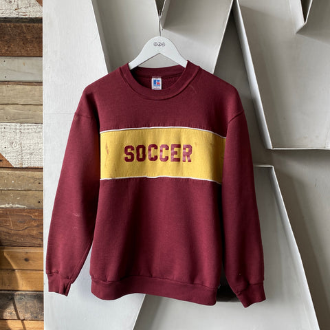80's Russell Soccer Crewneck - Large