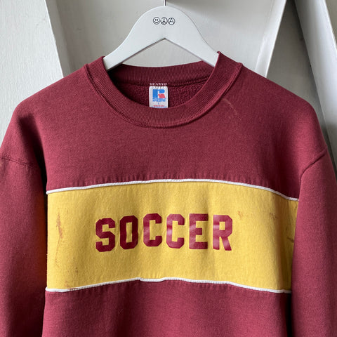 80's Russell Soccer Crewneck - Large