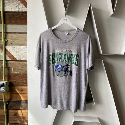 80's Seattle Seahawks Tee - XL