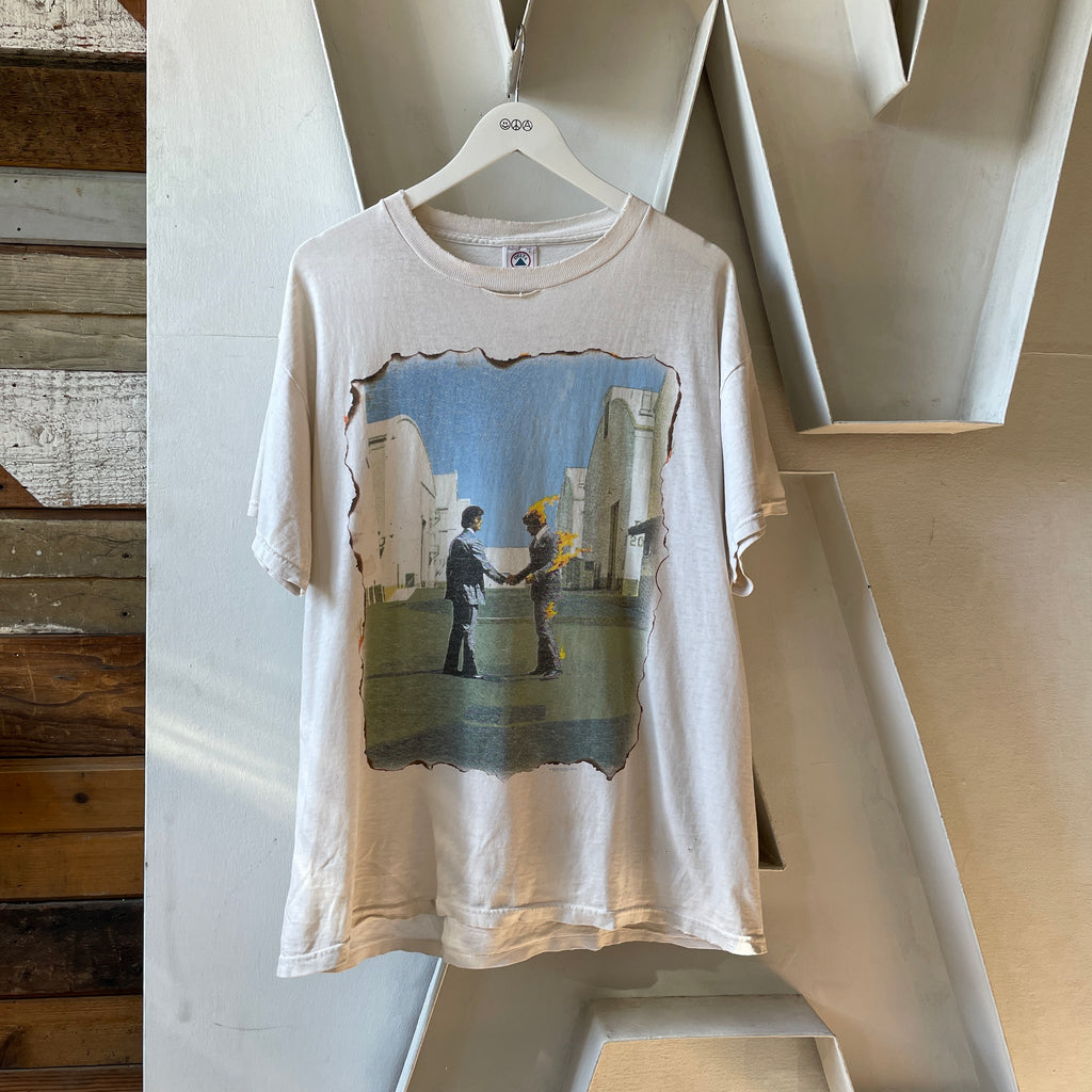 T-shirt Vintage Balzout 1994 Pink Floyd Wish You Were Here - Taille XL, Rare, Occasion Très Bon état
