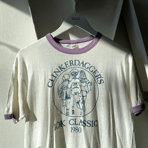 80’s Hanes Clinkerdagger’s 10K Ringer - Medium