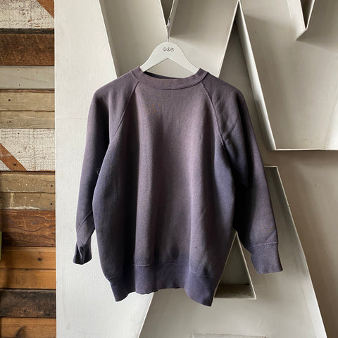 60's Faded Raglan Crewneck - Large