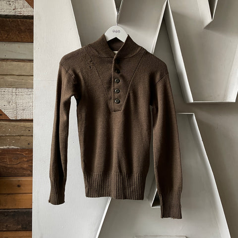 70’s Military Sweater - Small