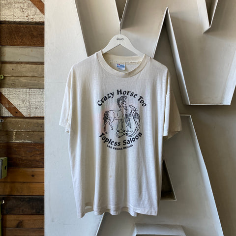 80’s Crazy Horse Tee - XL